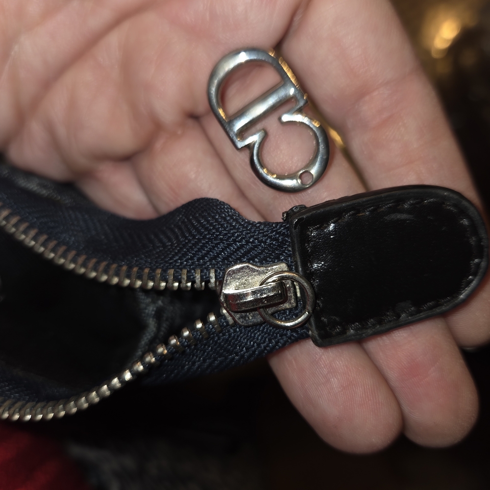 Christian Dior Vintage Monogram Canvas Tote Y2K | Handle Strap Needs Repair - Picture 6 of 9